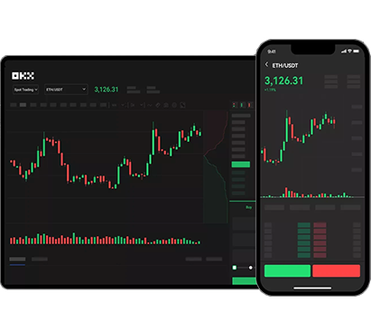 ETC交易钱包移动端展示